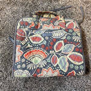 Vera Bradley Gray Floral Travel Bag